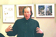 Martin Christy talking about chocolate.