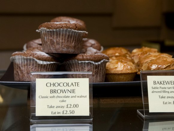 DSC_6825_sm Brownies made with Amedei chocolate for just £2 a go