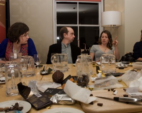 DSC_6936 Chocolate carnage with Louise Thomas, Dom Ramsey and Jennifer Earle