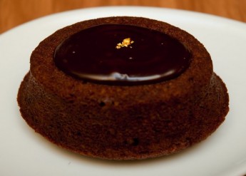 Yuzu ganache cake
