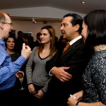 Martin Christy and Ambassador of El Salvador, Werner Romero