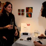 Ana Hernandez Piferrer (right) introducing the 2011 Pure Collection